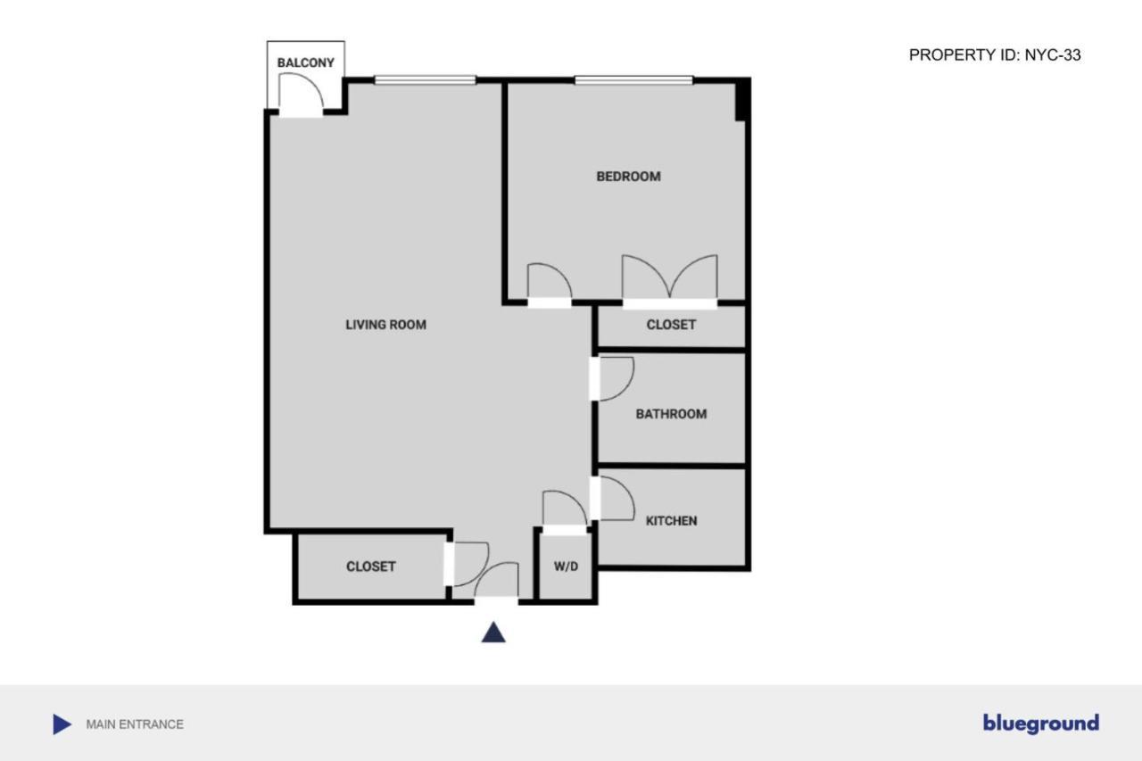 Central Chelsea 1br W Gym Balcony Doorman Nyc-33